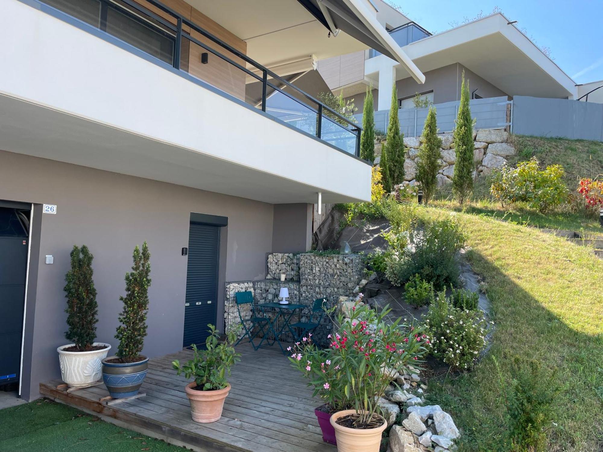 Ferienwohnung Le Bel Air Pugny-Chatenod Exterior foto